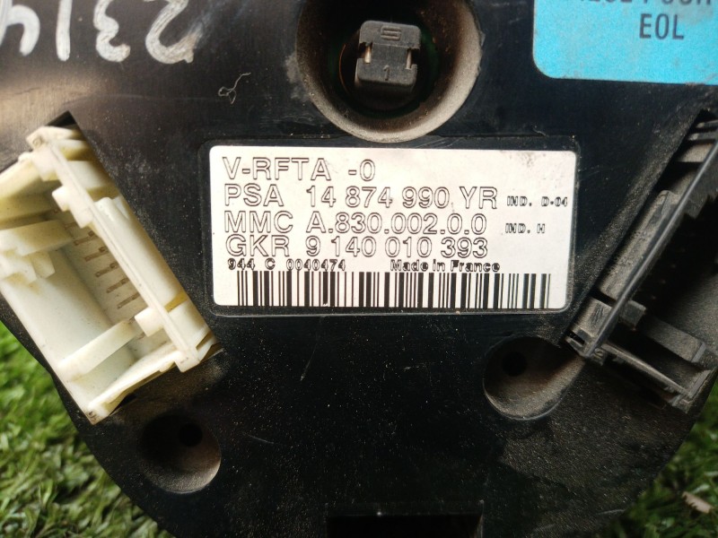 Recambio de mando climatizador para citroën c8 2.2 hdi exclusive referencia OEM IAM 14874990YR A83000200 14874990