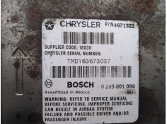 Recambio de centralita airbag para chrysler stratus cabrio (jx) 2.0 le referencia OEM IAM P/N4671322 0285001096 TMD163673037