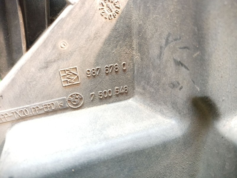 Recambio de carcasa filtro aire para bmw serie 7 (e65/e66) 6.0 cat referencia OEM IAM 7500548 13717502264 7526073