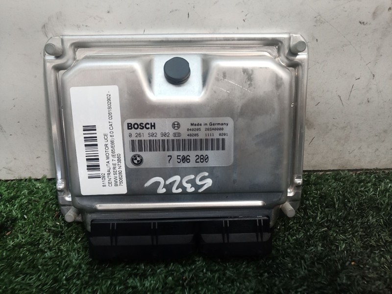 Recambio de centralita motor uce para bmw serie 7 (e65/e66) 6.0 cat referencia OEM IAM 7506280-0261S02902 7506280 - 0261S02902 7
