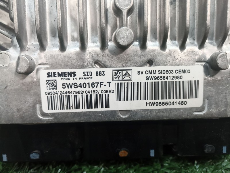 Recambio de centralita motor uce para peugeot 407 st confort pack referencia OEM IAM 5WS40167FT 5WS40167FT 5WS40167FT