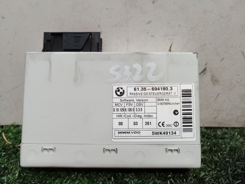 Recambio de modulo electronico para bmw serie 7 (e65/e66) 6.0 cat referencia OEM IAM 5wk49134-61356941803 5wk49134 - 61356941803