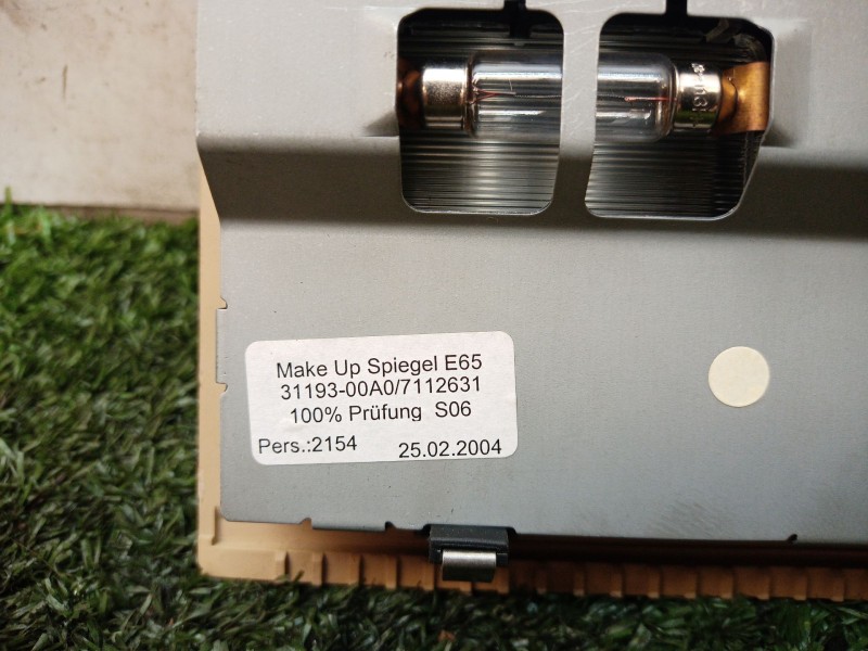 Recambio de espejo interior para bmw serie 7 (e65/e66) 6.0 cat referencia OEM IAM 3119300A0 3119300A0 7112631