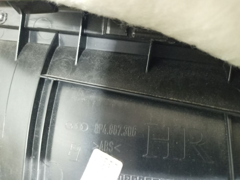 Recambio de guarnecido puerta trasera derecha para audi a3 (8p) 2.0 tdi referencia OEM IAM 8P4867306 8P4867306 8P4867306