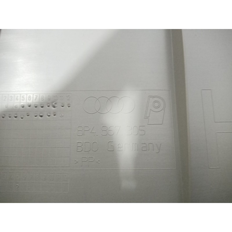 Recambio de guarnecido puerta trasera izquierda para audi a3 (8p) 2.0 tdi referencia OEM IAM 8P4867305 8P4867305 8P4867305