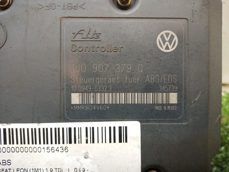 Recambio de abs para seat leon (1m1) 1.9 tdi referencia OEM IAM   