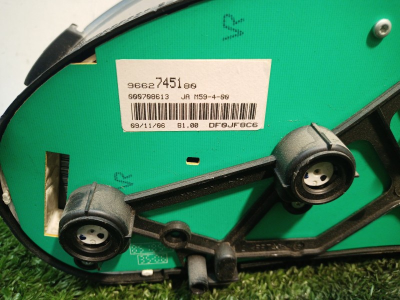 Recambio de cuadro instrumentos para peugeot partner (s2) combiespace pack cd referencia OEM IAM 9662745180 JAM59400 000708613