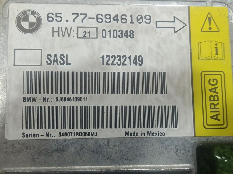 Recambio de modulo electronico para bmw serie 7 (e65/e66) 6.0 cat referencia OEM IAM 65776946109  12232149