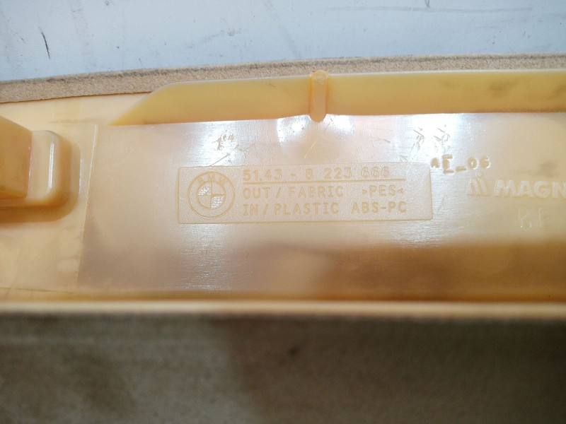 Recambio de moldura interior para bmw serie 7 (e65/e66) 6.0 cat referencia OEM IAM 51438223666 51438223666 51438223666