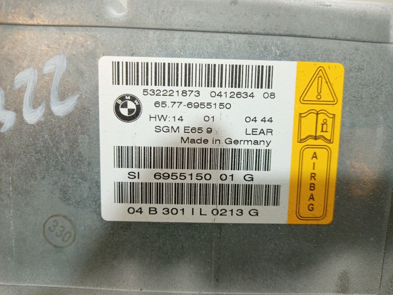 Recambio de modulo electronico para bmw serie 7 (e65/e66) 6.0 cat referencia OEM IAM 695515001G 65776955150 532221873