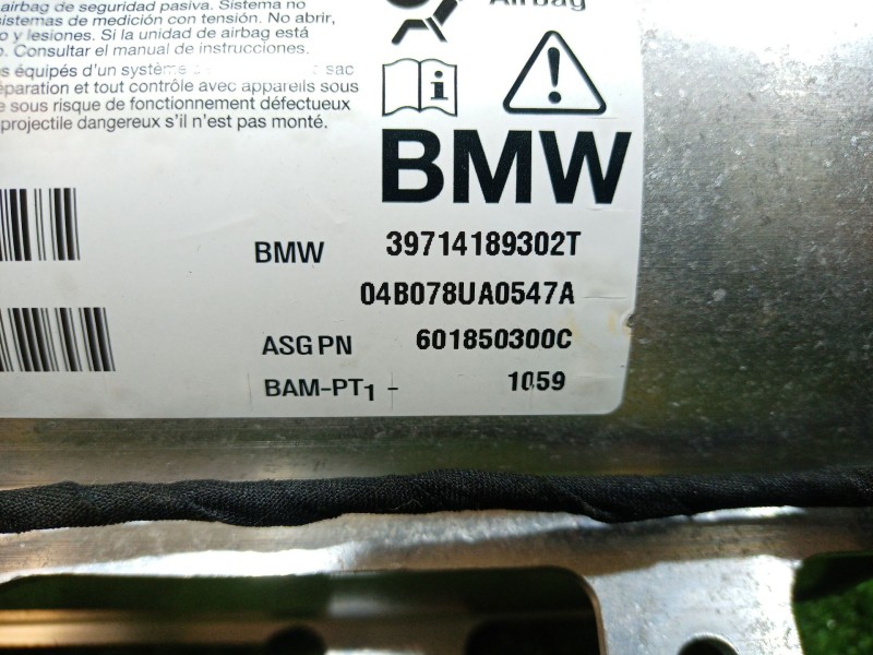 Recambio de airbag delantero derecho para bmw serie 7 (e65/e66) 6.0 cat referencia OEM IAM 39714189302T 601850300 601850300C