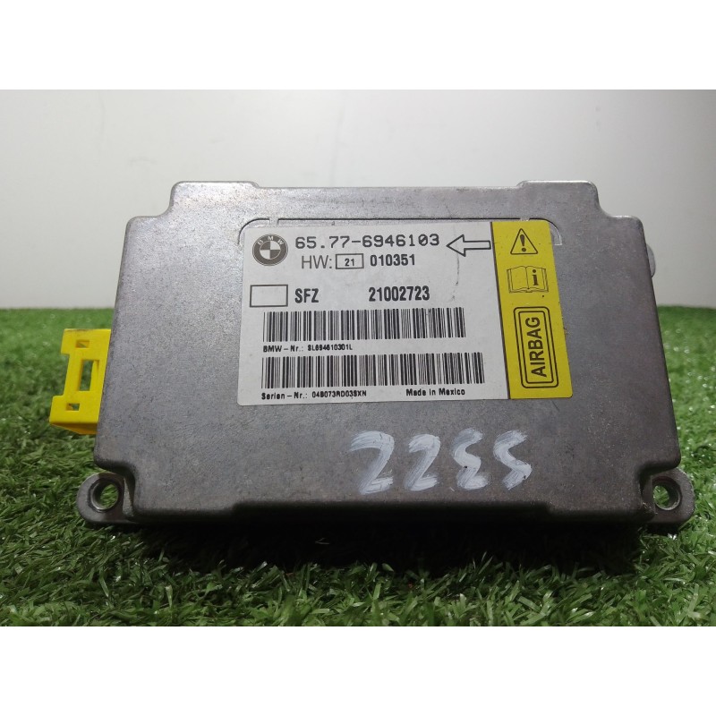Recambio de centralita airbag para bmw serie 7 (e65/e66) 6.0 cat referencia OEM IAM 65776946103 21002723 SFZ