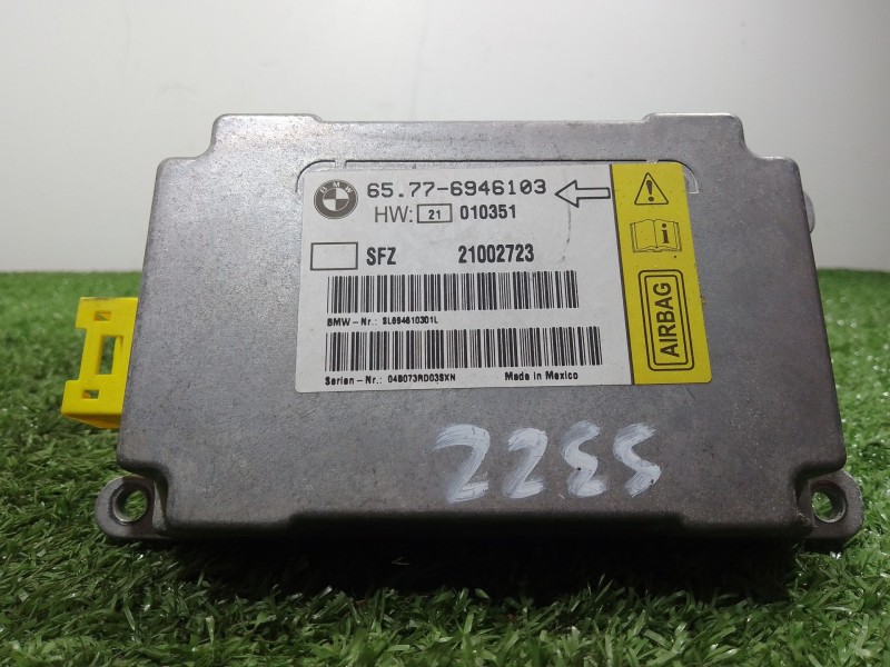 Recambio de centralita airbag para bmw serie 7 (e65/e66) 6.0 cat referencia OEM IAM 65776946103 21002723 SFZ