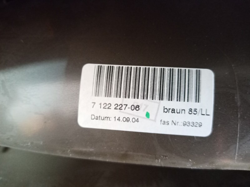 Recambio de consola central tras. para bmw 1 (e87) 116 i referencia OEM IAM 51167078562 51167078564 22167210