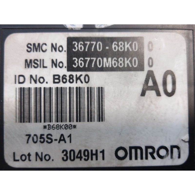 Recambio de modulo electronico para suzuki alto amf 310 1.0 12v cat referencia OEM IAM 68K10 36770M68K0 3677068K0