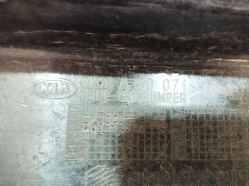 Recambio de refuerzo paragolpes delantero para kia carens referencia OEM IAM OK2FA50071 OK2FA50071 OK2FA50071