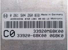 Recambio de centralita motor uce para suzuki alto amf 310 1.0 12v cat referencia OEM IAM 0261S04260 3392068K00068K0 33920M68K00
