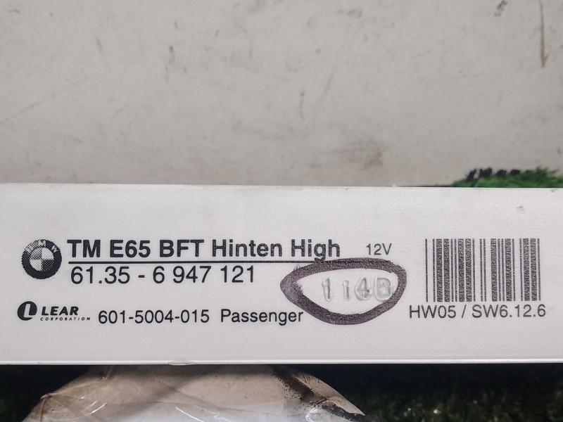 Recambio de modulo electronico para bmw serie 7 (e65/e66) 6.0 cat referencia OEM IAM 61356947121 HW05SW6126 6015004015