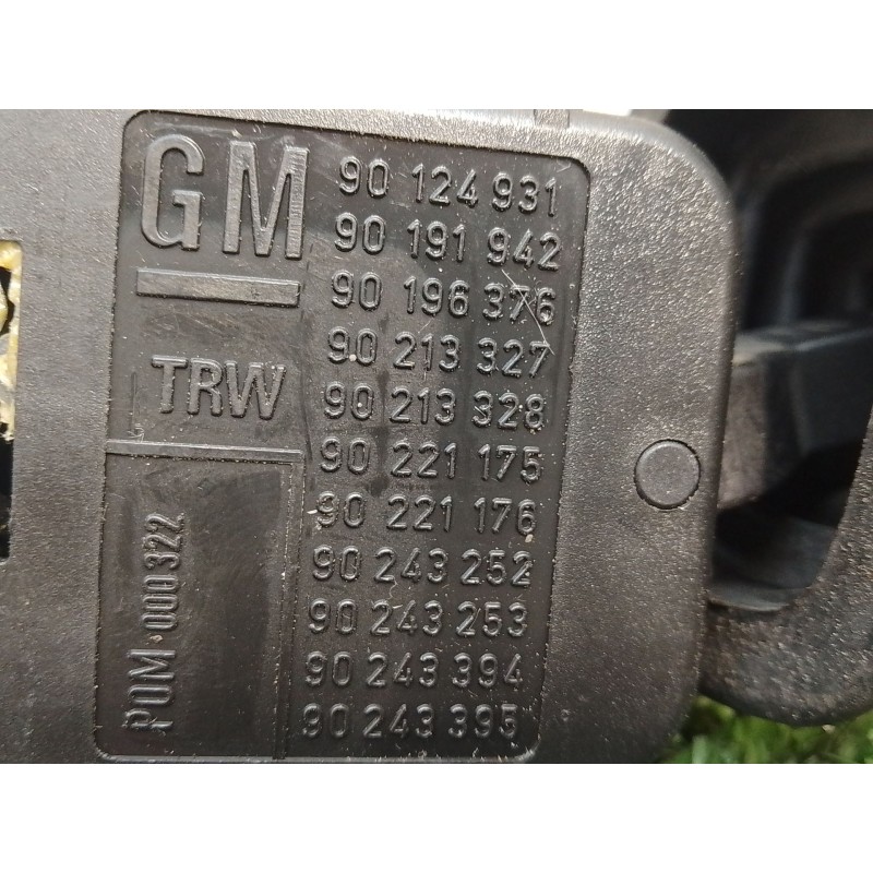 Recambio de mando limpia para opel agila 1.2 16v cat (z 12 xe / lw4) referencia OEM IAM 90124931 90196376 90191942