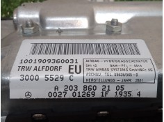 Recambio de airbag lateral izquierdo para mercedes-benz clase c (w203) berlina 2.0 compresor cat referencia OEM IAM A2038602105  2
