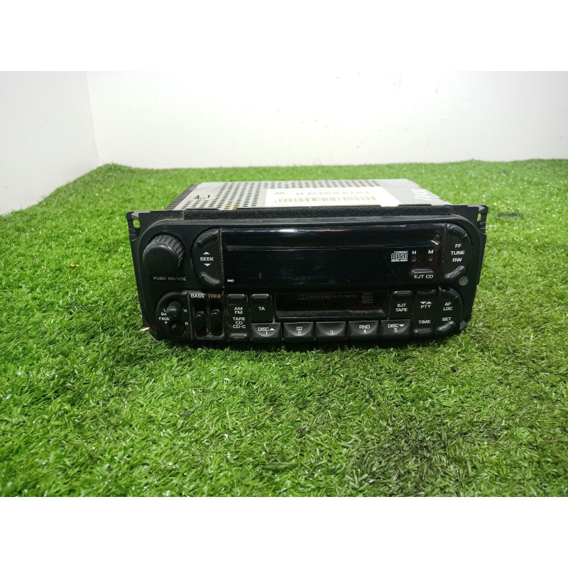 Recambio de sistema audio / radio cd para chrysler voyager (rg) referencia OEM IAM P05091601AE MU9CY24G P05091601