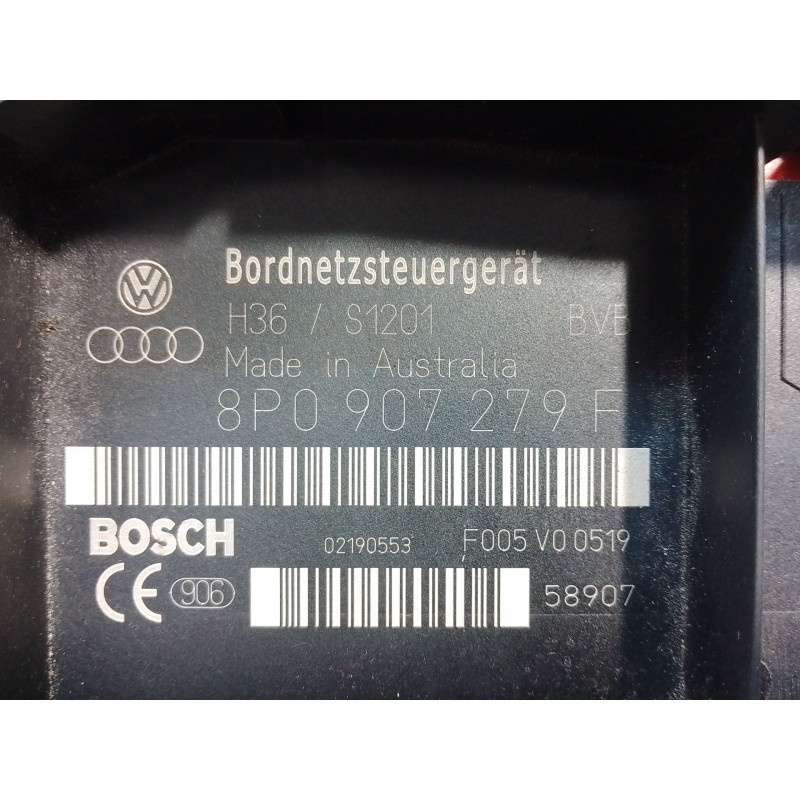 Recambio de caja reles / fusibles para audi a3 (8p) 2.0 tdi referencia OEM IAM `8P0907279F F005V00519 02190553