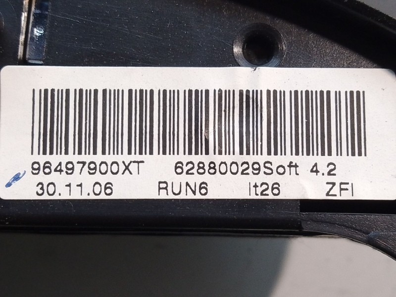 Recambio de mando multifuncion para citroën c4 berlina referencia OEM IAM 96497900XT 96497900XT 62880029S