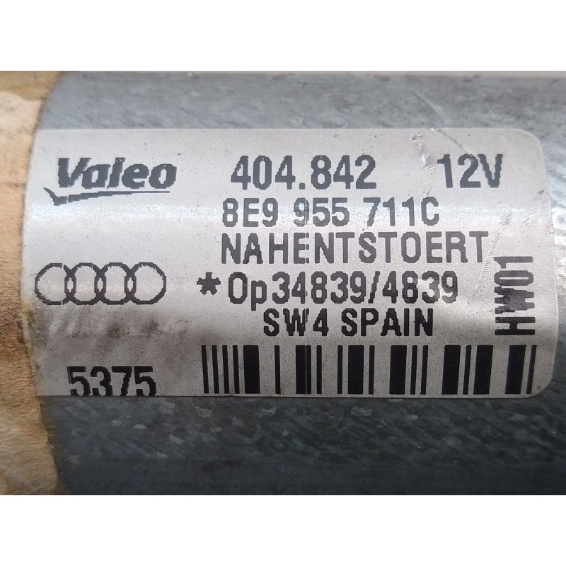 Recambio de motor limpia trasero para audi a3 (8p) 2.0 tdi referencia OEM IAM 8E9955711C OP348394839 PA66473700