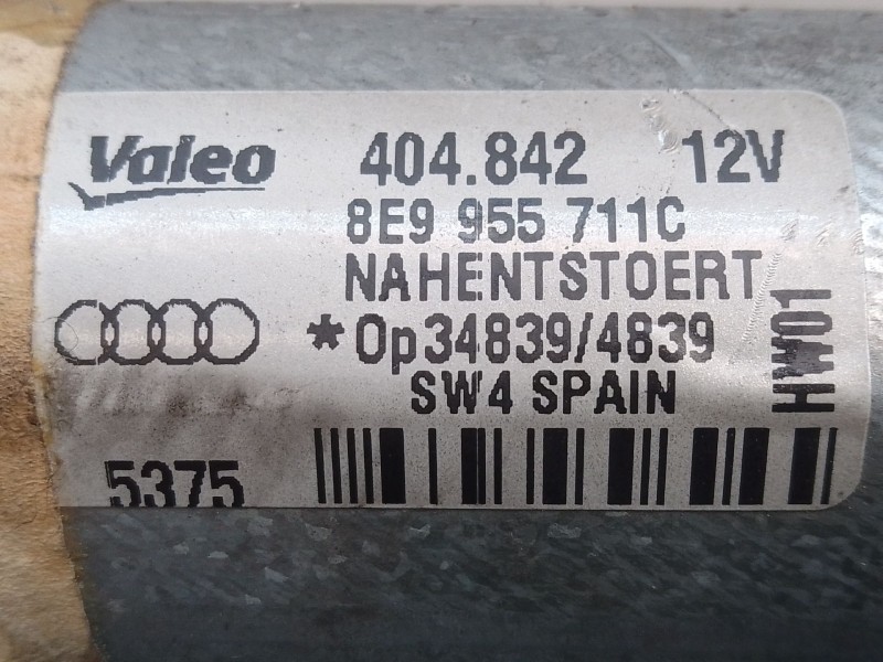 Recambio de motor limpia trasero para audi a3 (8p) 2.0 tdi referencia OEM IAM 8E9955711C OP348394839 PA66473700