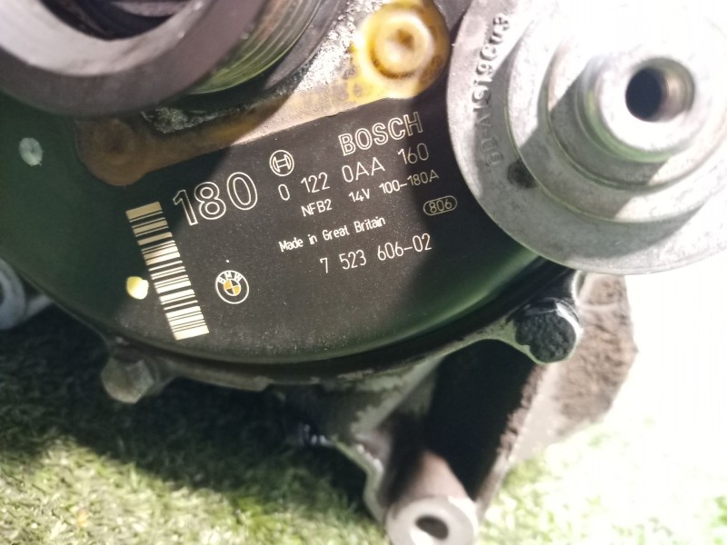 Recambio de alternador para bmw serie 7 (e65/e66) 6.0 cat referencia OEM IAM 752360602 1142752021402 01220AA160