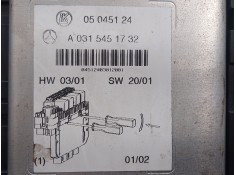 Recambio de caja reles / fusibles para mercedes-benz clase s (w220) berlina 3.2 cdi cat referencia OEM IAM A0315451732 05045124 