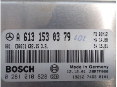 Recambio de centralita motor uce para mercedes-benz clase s (w220) berlina 3.2 cdi cat referencia OEM IAM 0281010828 FD01M12 A61