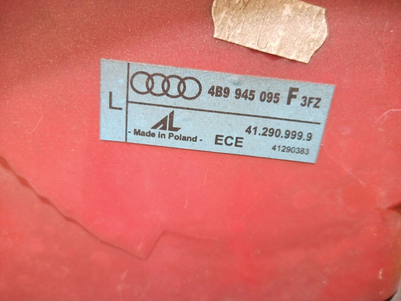 Recambio de piloto trasero izquierdo para audi a6 berlina (4b2) 2.5 tdi referencia OEM IAM 4B9945095F3FZ 41290383 412909999