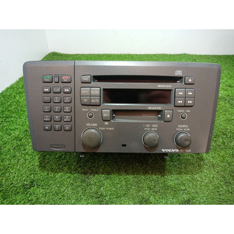 Recambio de sistema audio / radio cd para volvo s60 berlina referencia OEM IAM 86511521 86511521 V02640