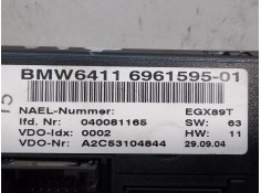 Recambio de mando calefaccion / aire acondicionado para bmw 1 (e87) 116 i referencia OEM IAM 6411696159501 A2C53104844 040081165