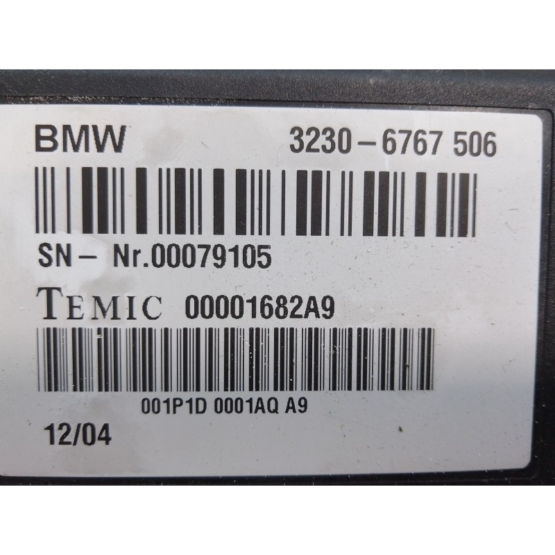 Recambio de modulo electronico para bmw serie 7 (e65/e66) 6.0 cat referencia OEM IAM 32306767506 00001682A9 00079105