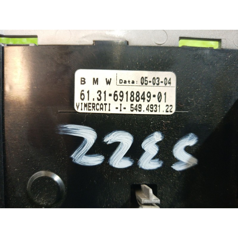 Recambio de mando luces para bmw serie 7 (e65/e66) 6.0 cat referencia OEM IAM 6131691884901 6131691884901 6131691884901