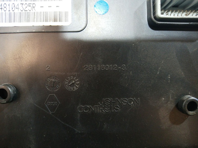 Recambio de cuadro instrumentos para renault kangoo ii break referencia OEM IAM P248104325R P248104325R P248104325