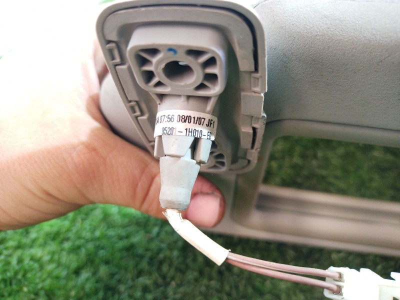 Recambio de parasol izquierdo para kia cee´d referencia OEM IAM 852011H010ED 852011H010ED 852011H010