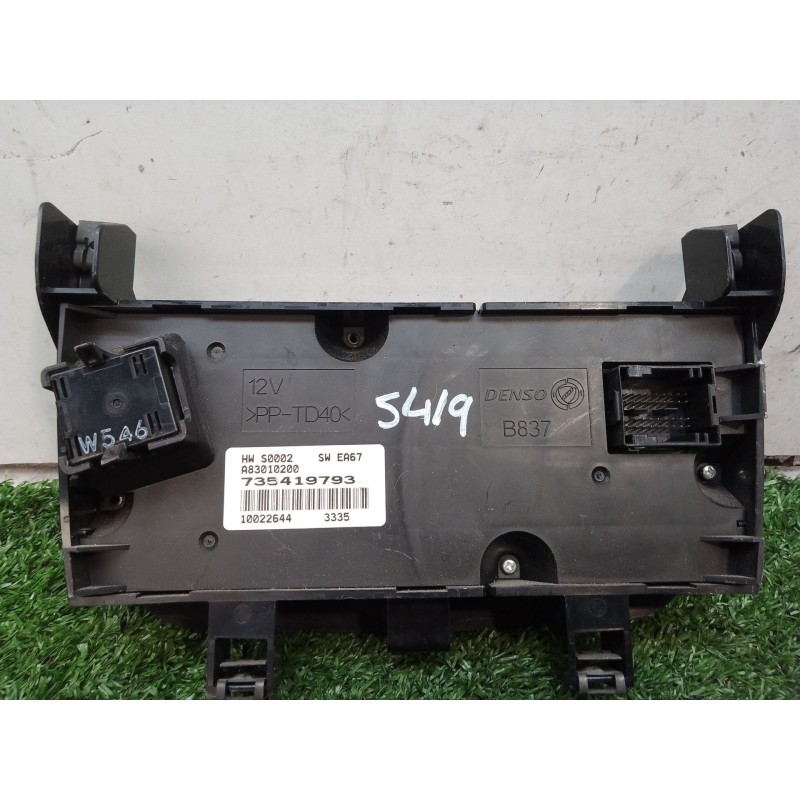 Recambio de mando climatizador para fiat punto (199_) 1.3 d multijet referencia OEM IAM 735419793 100226443335 A83010200