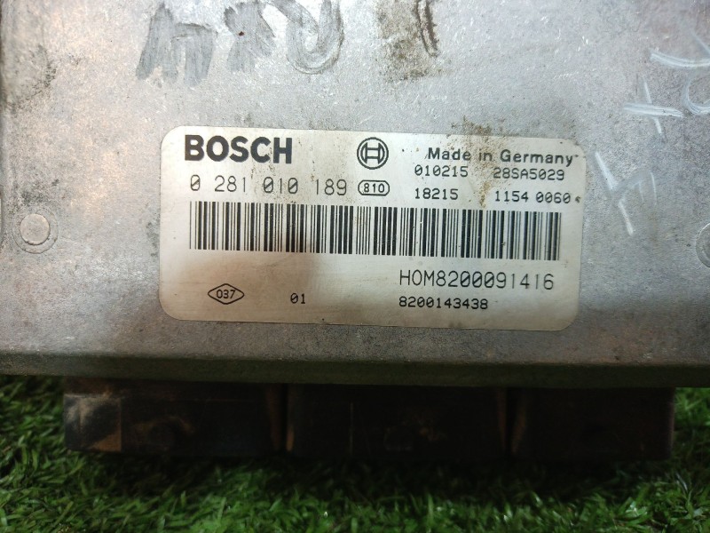 Recambio de centralita motor uce para renault scenic rx4 (ja0) referencia OEM IAM 0281010189 8200143438 H0M8200091416