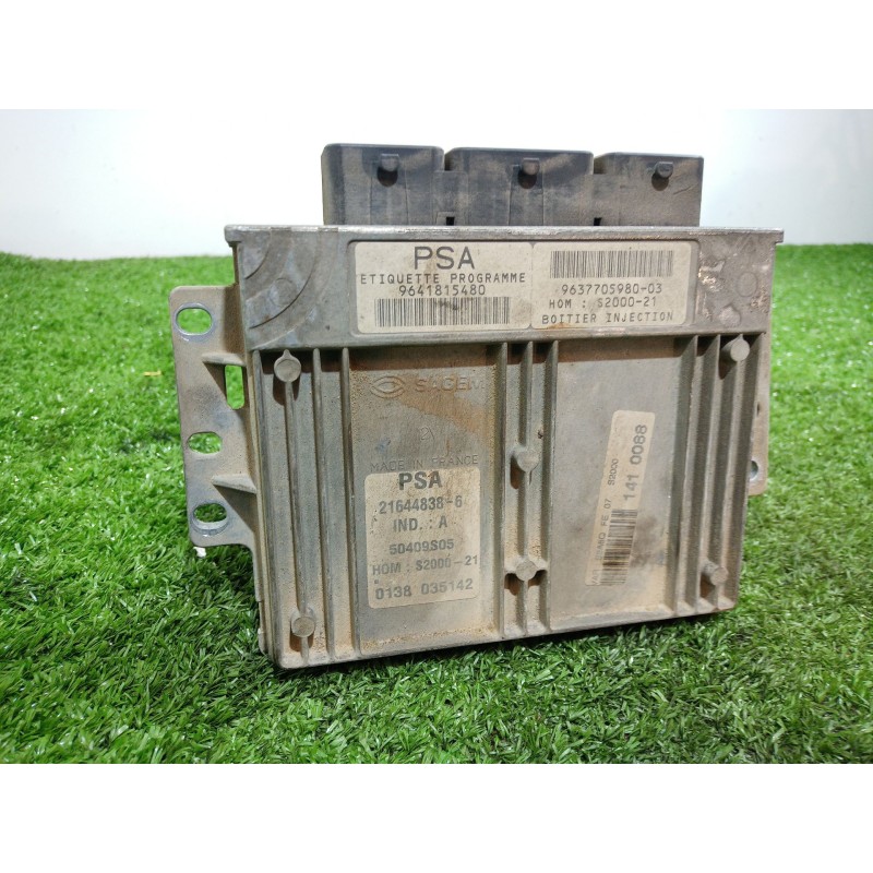 Recambio de centralita motor uce para citroën saxo 1.1 monaco referencia OEM IAM 9641815480 S200021 963770598003