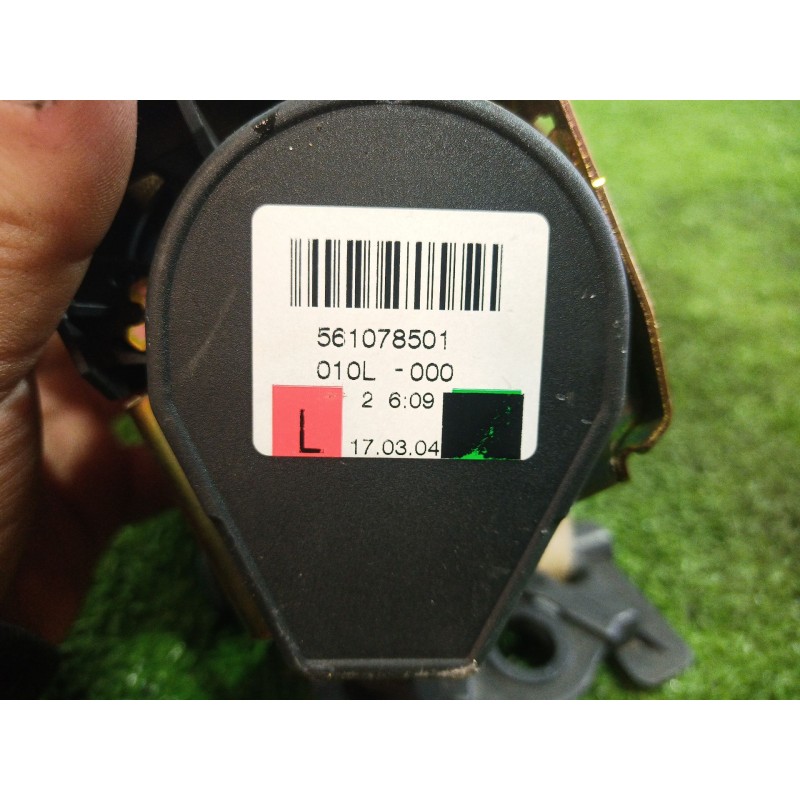 Recambio de cinturon seguridad delantero izquierdo para bmw serie 7 (e65/e66) 6.0 cat referencia OEM IAM 561078501 561078501 010