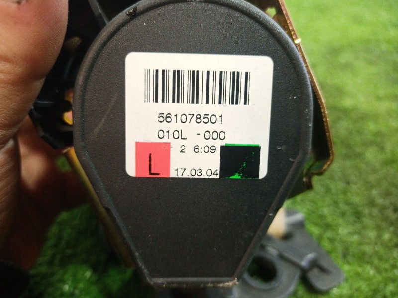 Recambio de cinturon seguridad delantero izquierdo para bmw serie 7 (e65/e66) 6.0 cat referencia OEM IAM 561078501 561078501 010