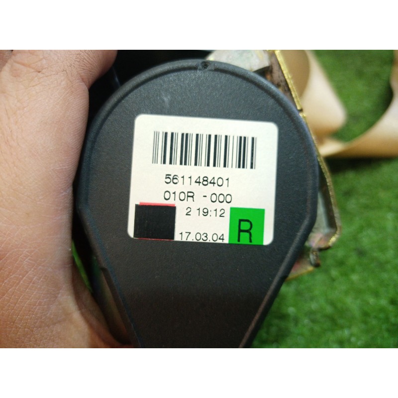 Recambio de cinturon seguridad delantero derecho para bmw serie 7 (e65/e66) 6.0 cat referencia OEM IAM 5611484401 5611484401 010