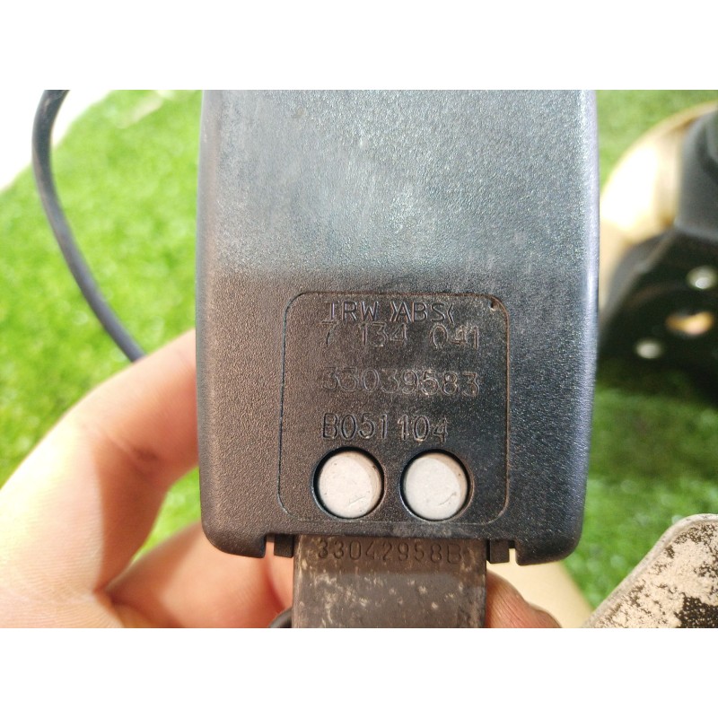 Recambio de cinturon seguridad trasero izquierdo para bmw serie 7 (e65/e66) 6.0 cat referencia OEM IAM 00063774B 33039583 713404