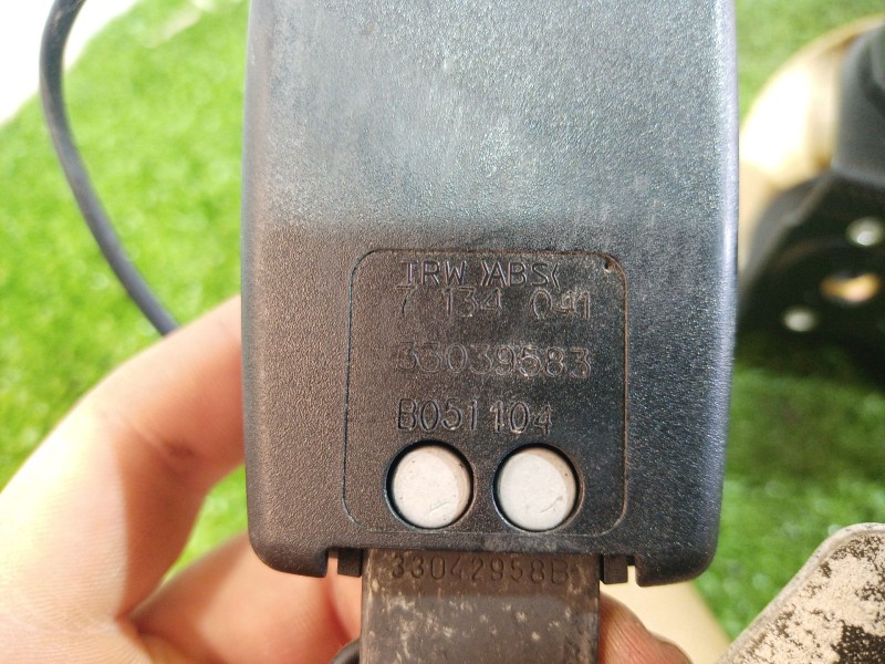 Recambio de cinturon seguridad trasero izquierdo para bmw serie 7 (e65/e66) 6.0 cat referencia OEM IAM 00063774B 33039583 713404