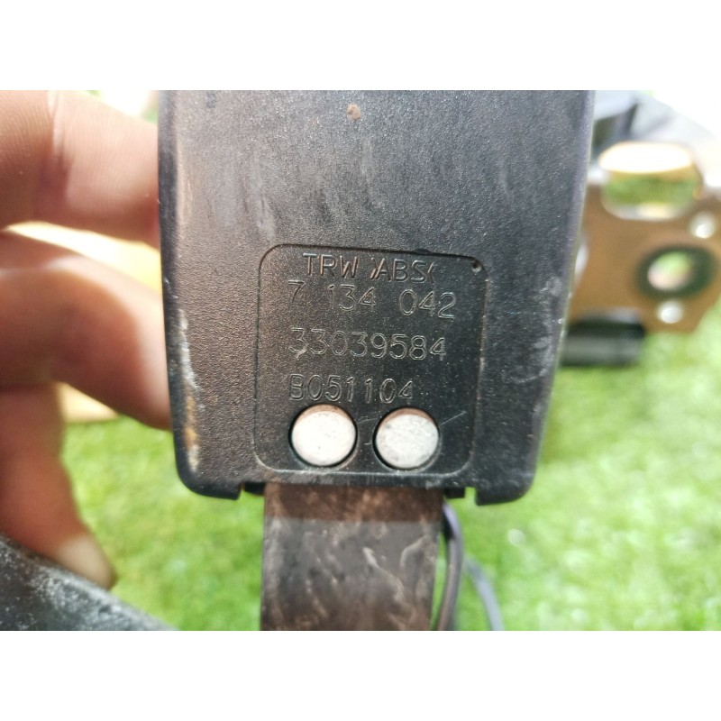 Recambio de cinturon seguridad trasero derecho para bmw serie 7 (e65/e66) 6.0 cat referencia OEM IAM 00063774B 33039584 7134042