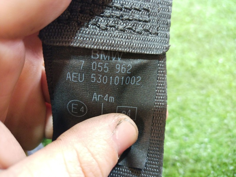 Recambio de cinturon seguridad trasero derecho para mini mini (r50, r53) one referencia OEM IAM 601030000D 530101002 7055962