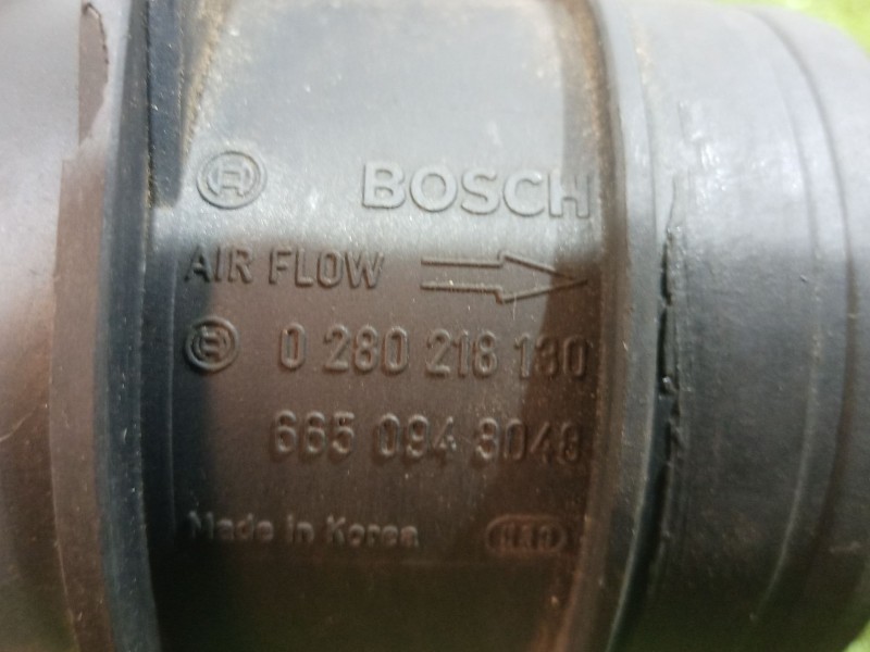 Recambio de caudalimetro para ssangyong kyron referencia OEM IAM 0280218130 6650943048 0280218130